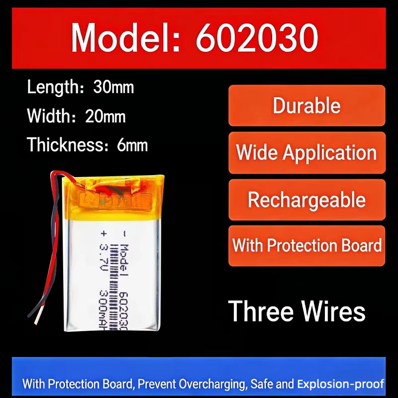 Smartwatch Watches Smart - Batterie au lithium 3,7 V 300