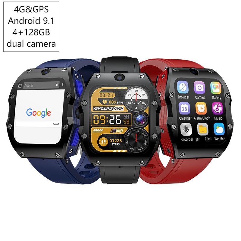 Smartwatch Watches Smart - 4G Android Smartwatch 4 + 128GB