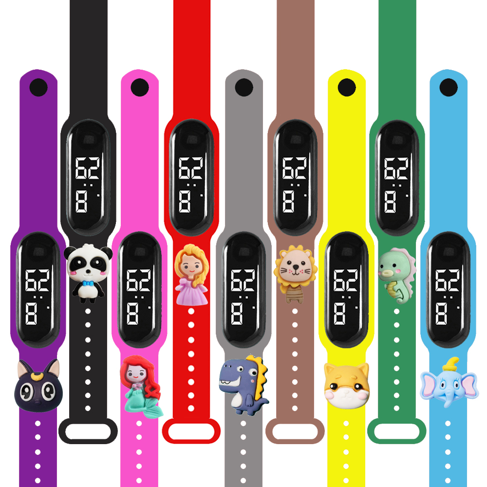 Smartwatch Watches Boys - Montre connectée multicolores pour enfants, garçons