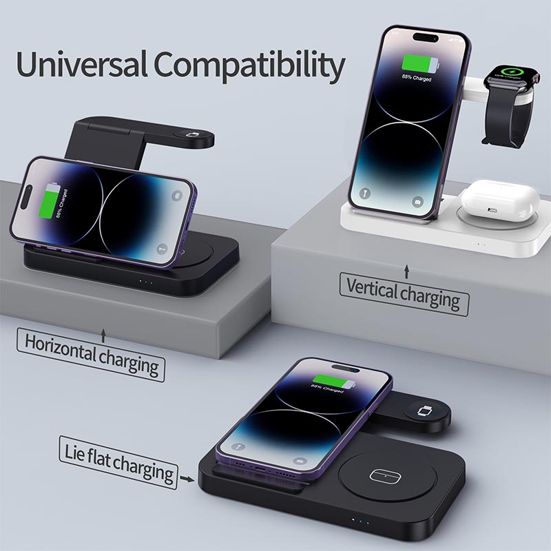 Smartwatch Watches For Iphone - Station de charge sans fil pliable