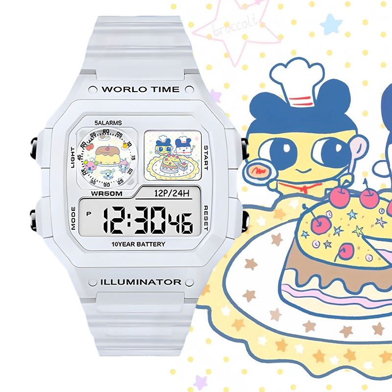 Smartwatch Watches Smart - Montre électronique intelligente Tamagotchi Big Mouth