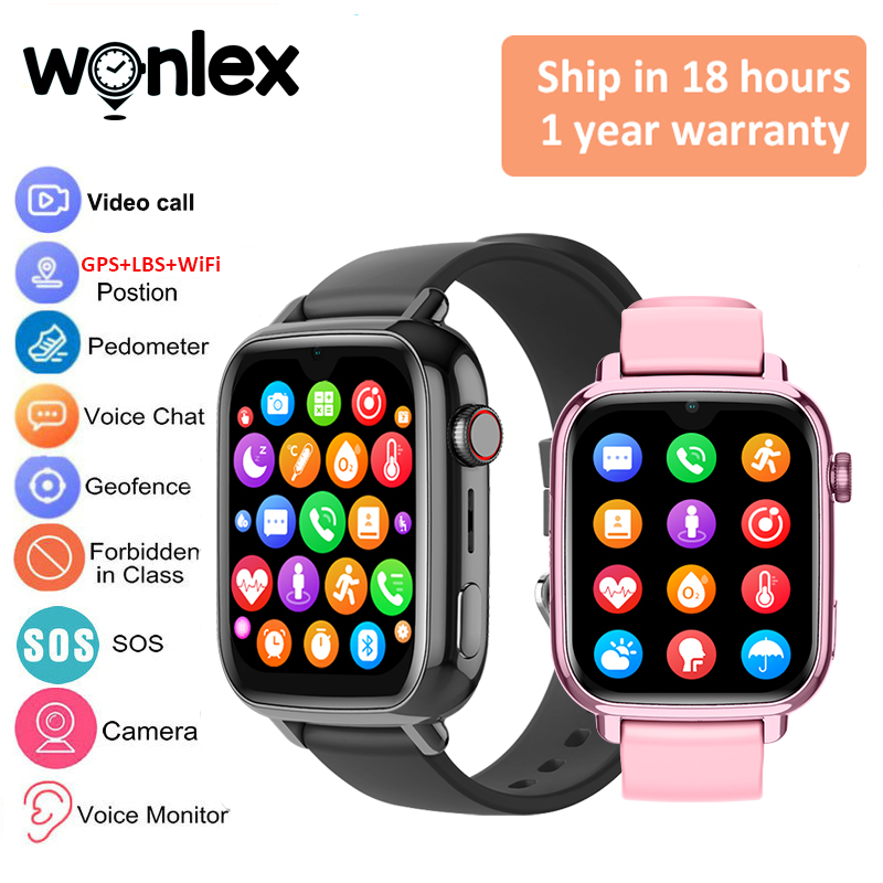 Smartwatch Watches For Boys - Wonlex KT34 montre intelligente pour enfants