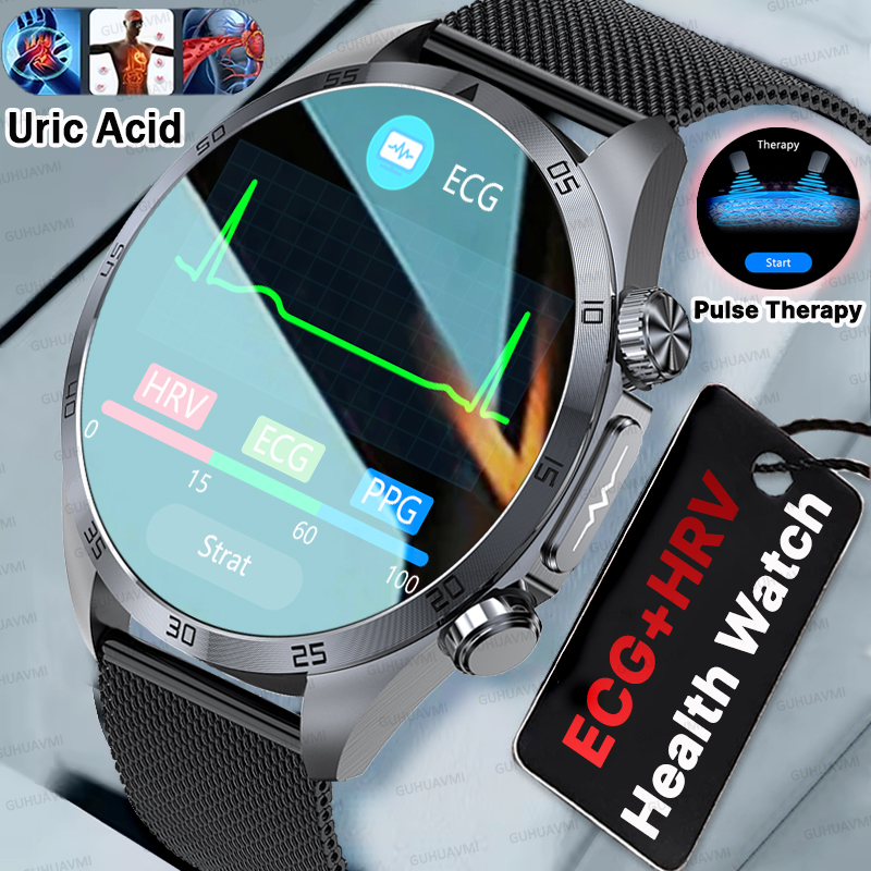 Smartwatch Health Watches For Men - Nouvelle Montre Connectée 2026 ECG+PPG pour