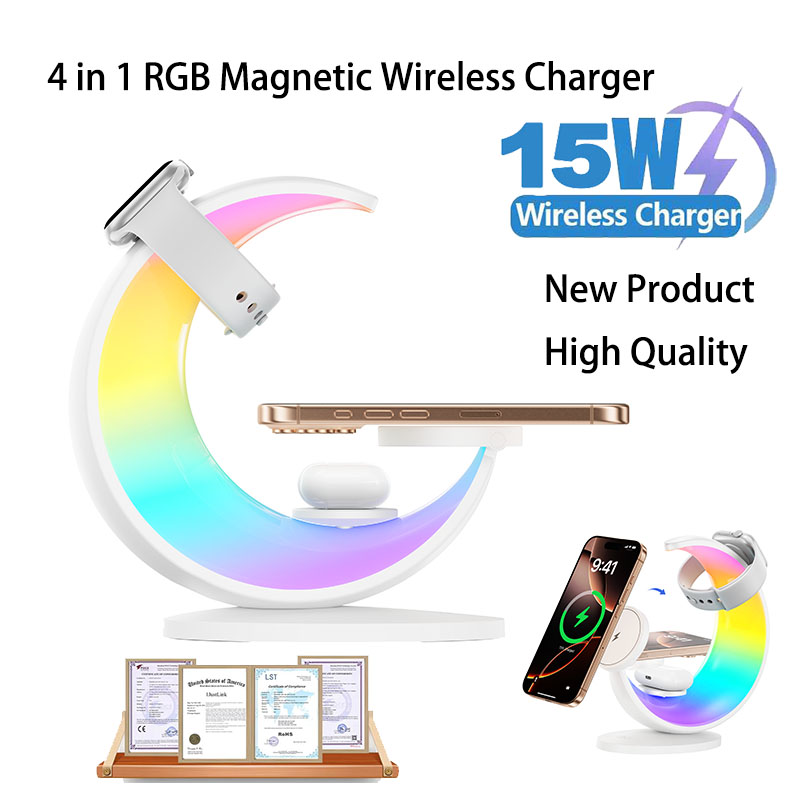 Smartwatch Watches For Iphone - Support de chargeur sans fil magnétique