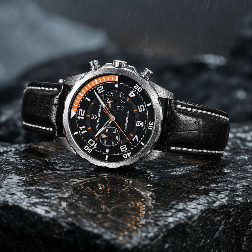Anti-Magnetic Watch - Montre pour homme PAGANI DESIGN, classique,