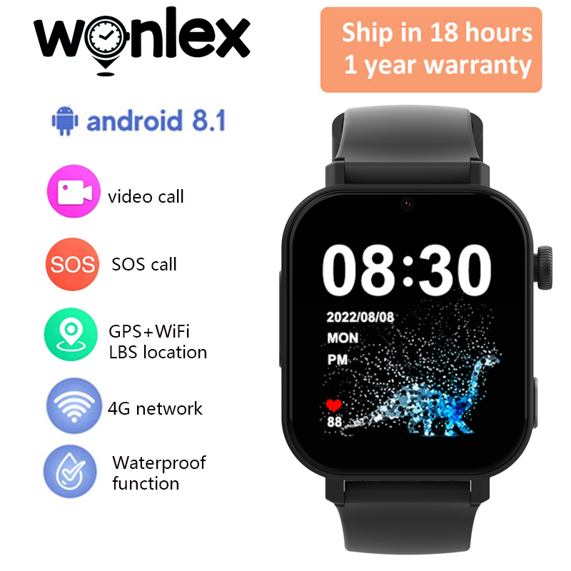 Smartwatch Watches For Boys - Wonlex KT36 4G montre intelligente enfants