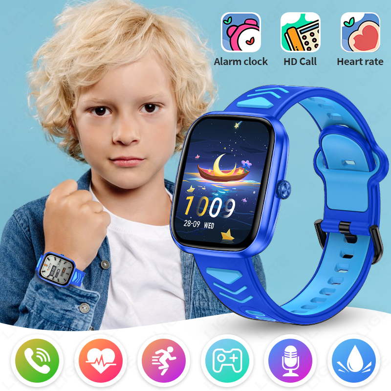 Smartwatch Watches Boys - Montre connectée pour enfants LIGE 2026,