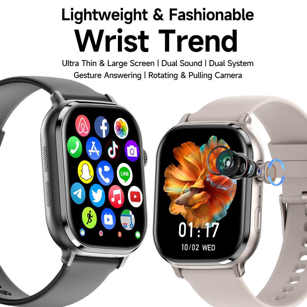 Smartwatch Watches For Men With Gps - Montre connectée Android 13 512 Go