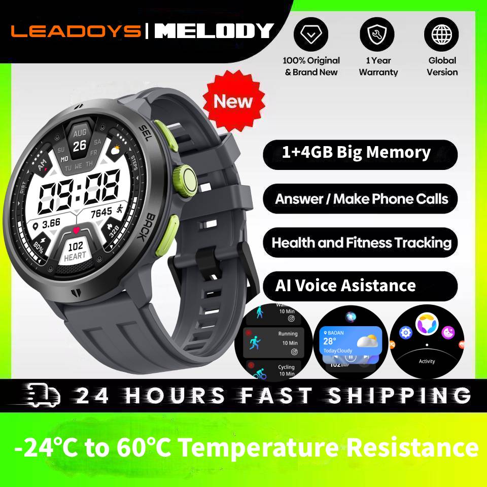 Smartwatch Health Watches For Men - LEADOYS C33 montre intelligente avec grande