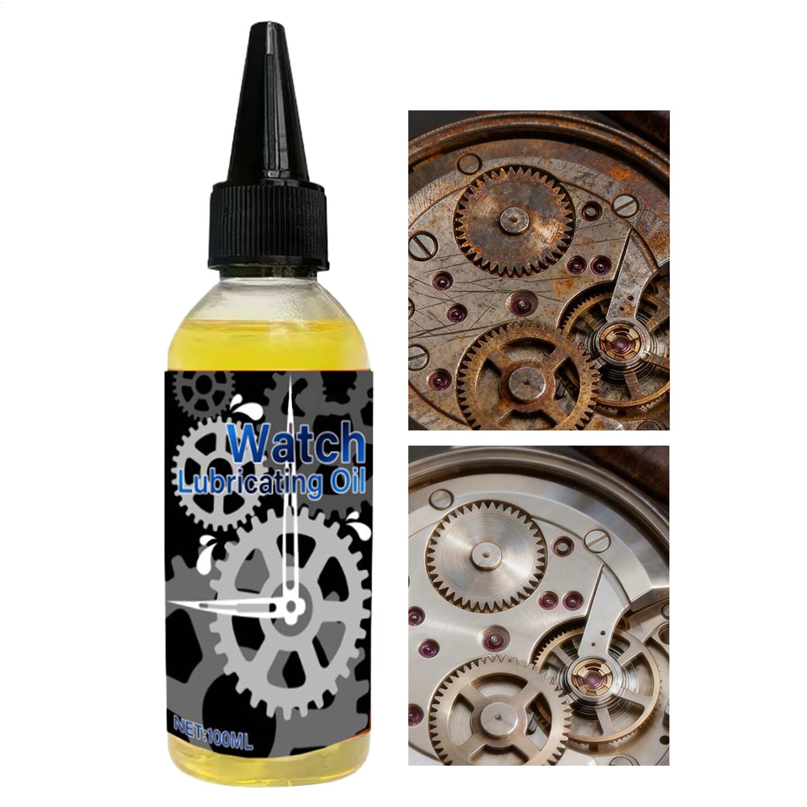 Watch Lubricant Oil - Huile lubrifiante synthétique polyvalente de 100ml,
