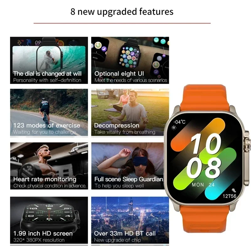 Nouvelle montre intelligente T - Smartwatch Watches For Men With Gps avis et prix