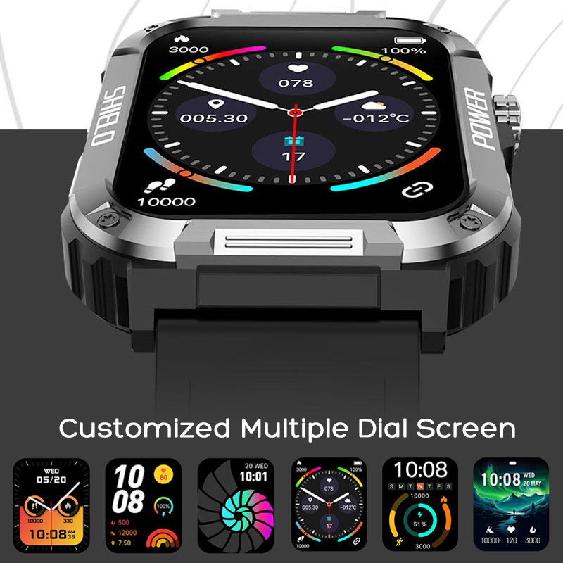 Montre connectée pour hommes e - Watch 7 Smartwatch Iphone avis et prix