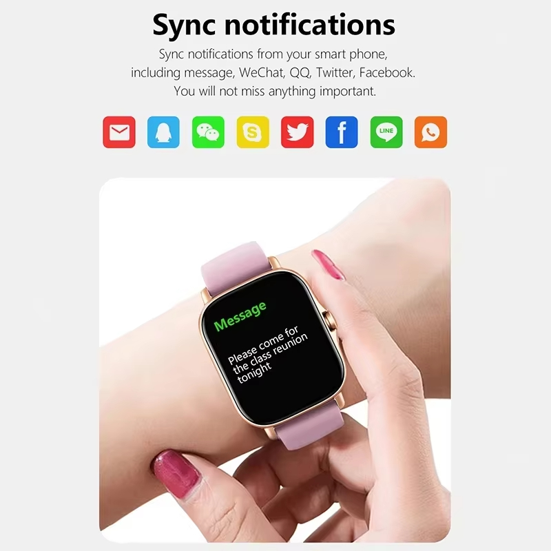 Montre connectée sportive Leno - Smartwatch Health Watches For Men avis et prix