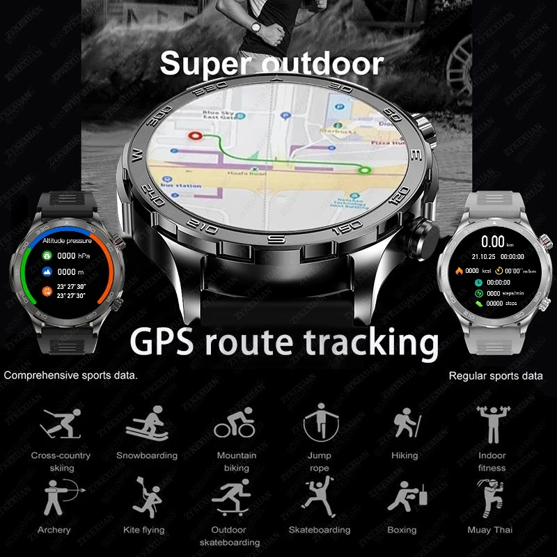 Nouvelle montre connectée GPS  - Smartwatch Watches For Men With Gps avis et prix