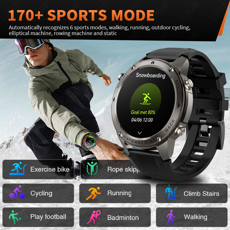 Nouvelle Montre Connectée GPS  - Smartwatch Watches Smart avis et prix