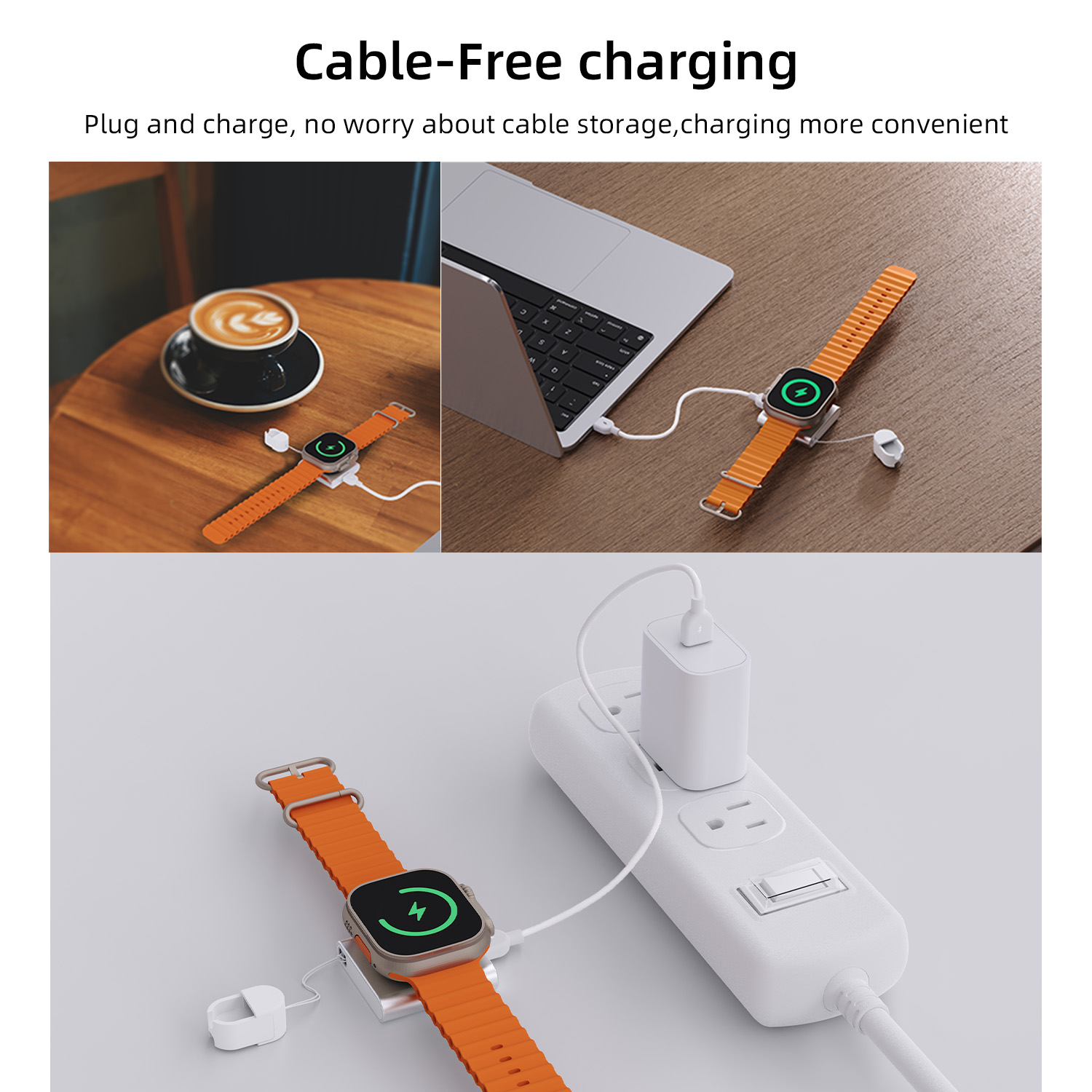 Bonola – chargeur magnétique p - Smartwatch Watches For Iphone avis et prix