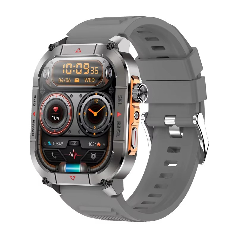Nouveau HK84 hommes montre int - Smartwatch Watches For Men With Gps avis et prix