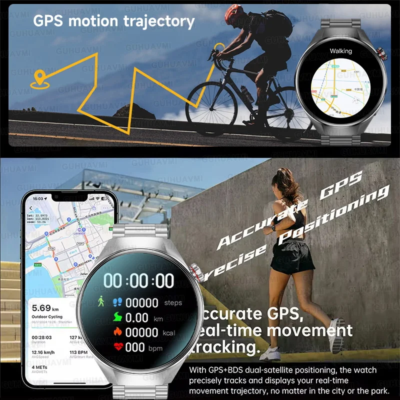 Nouvelle montre originale amél - Smartwatch Watches For Men With Gps avis et prix