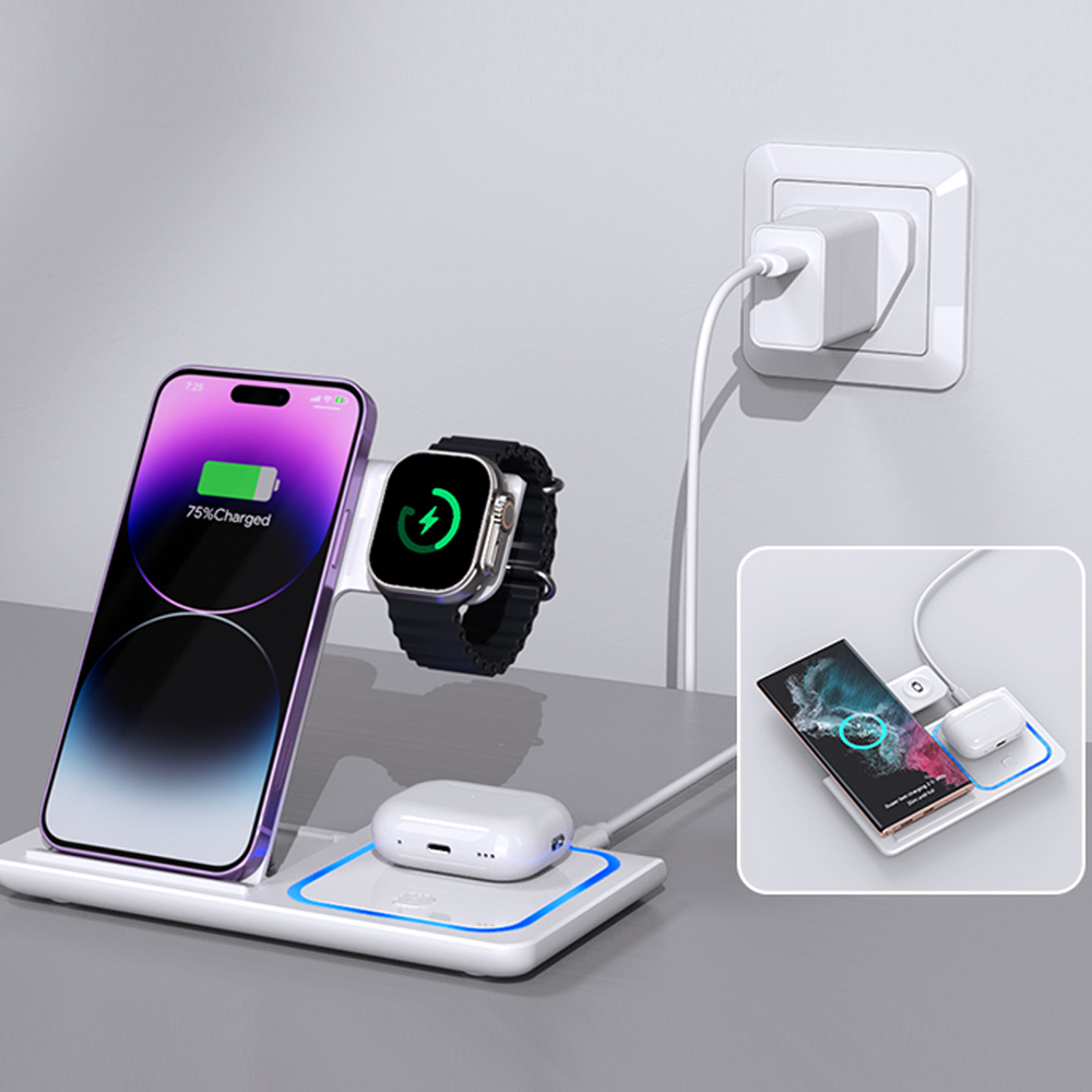 Station de charge sans fil LED - Smartwatch Watches For Iphone avis et prix
