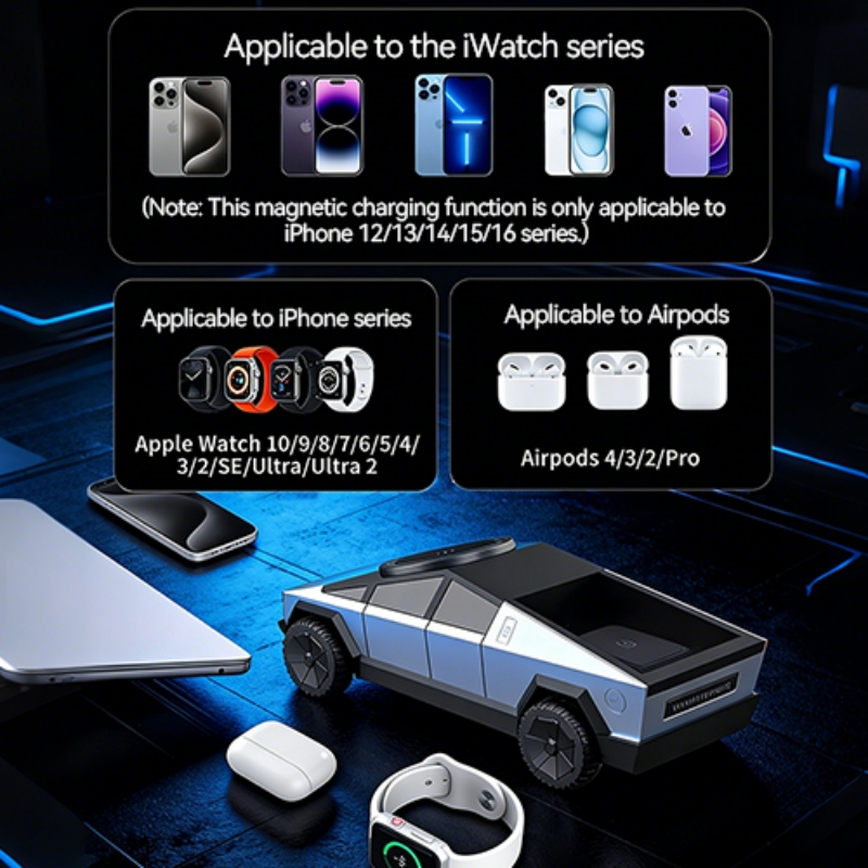 Support de bureau 3-en-1 Cyber - Smartwatch Watches Compatible With Iphone avis et prix