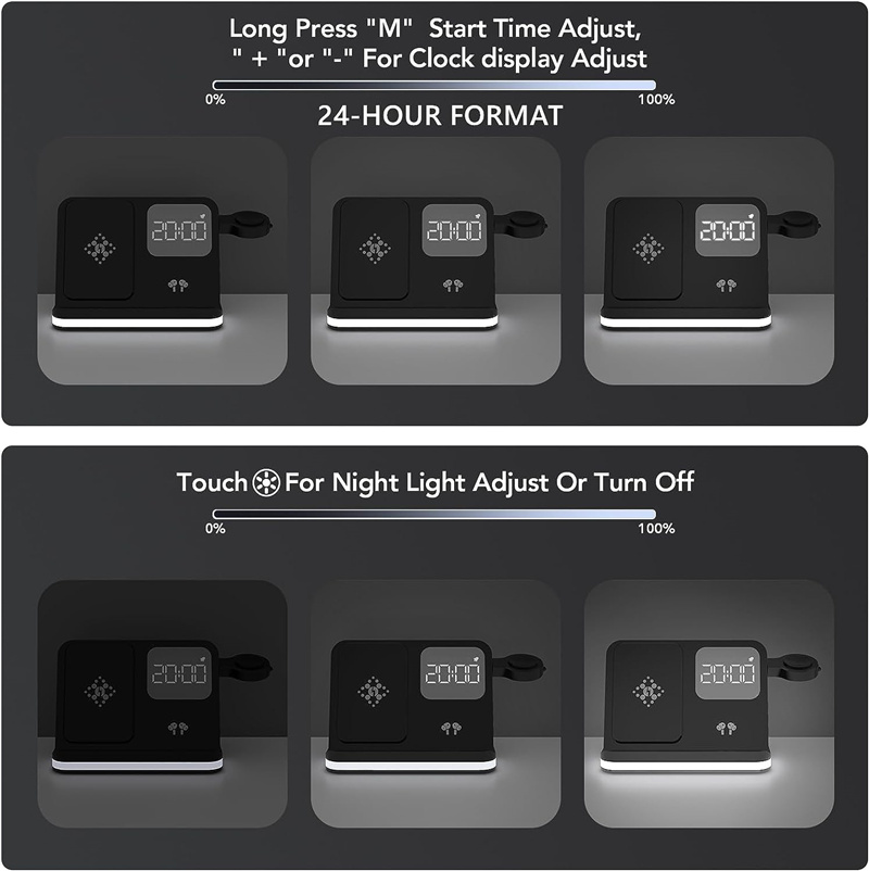 Support de chargeur sans fil p - Smartwatch Watches For Iphone avis et prix