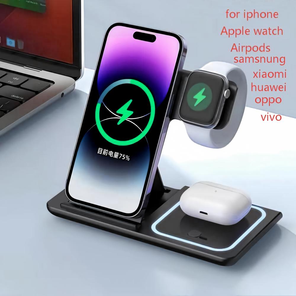 Support de chargeur sans fil 3 - Smartwatch Watches Compatible With Iphone avis et prix