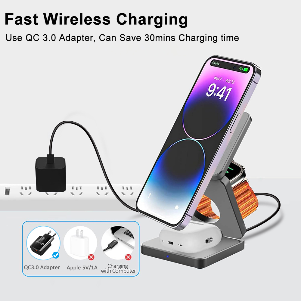 Support de chargeur magnétique - Smartwatch Watches For Iphone avis et prix