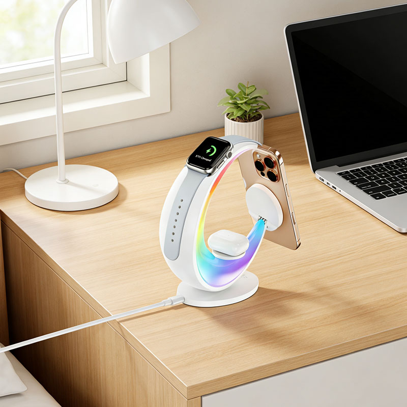 Support de chargeur sans fil m - Smartwatch Watches For Iphone avis et prix