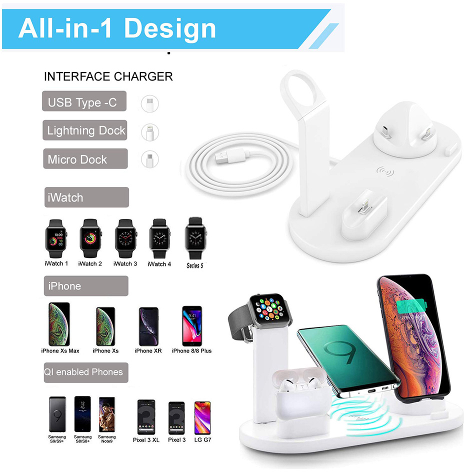 Station de charge rapide sans  - Watch 7 Smartwatch Iphone avis et prix