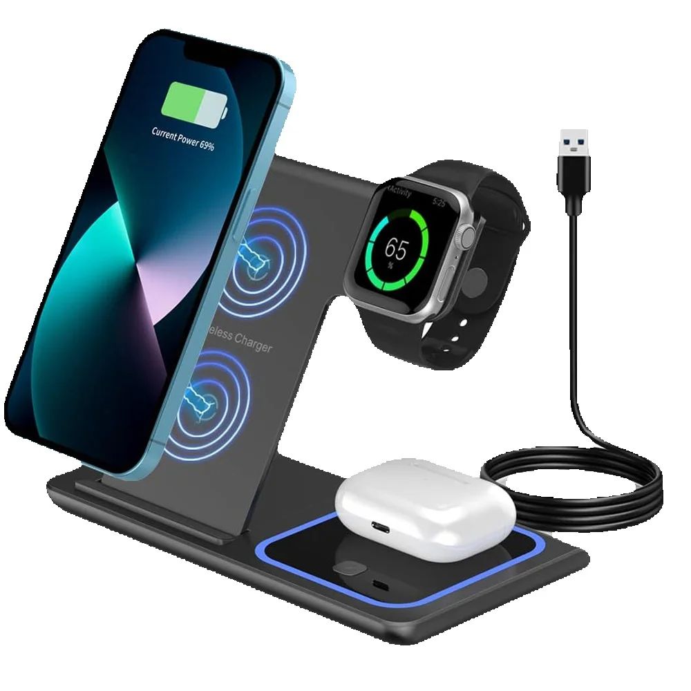 Station de charge sans fil rap - Smartwatch Watches Compatible With Iphone avis et prix