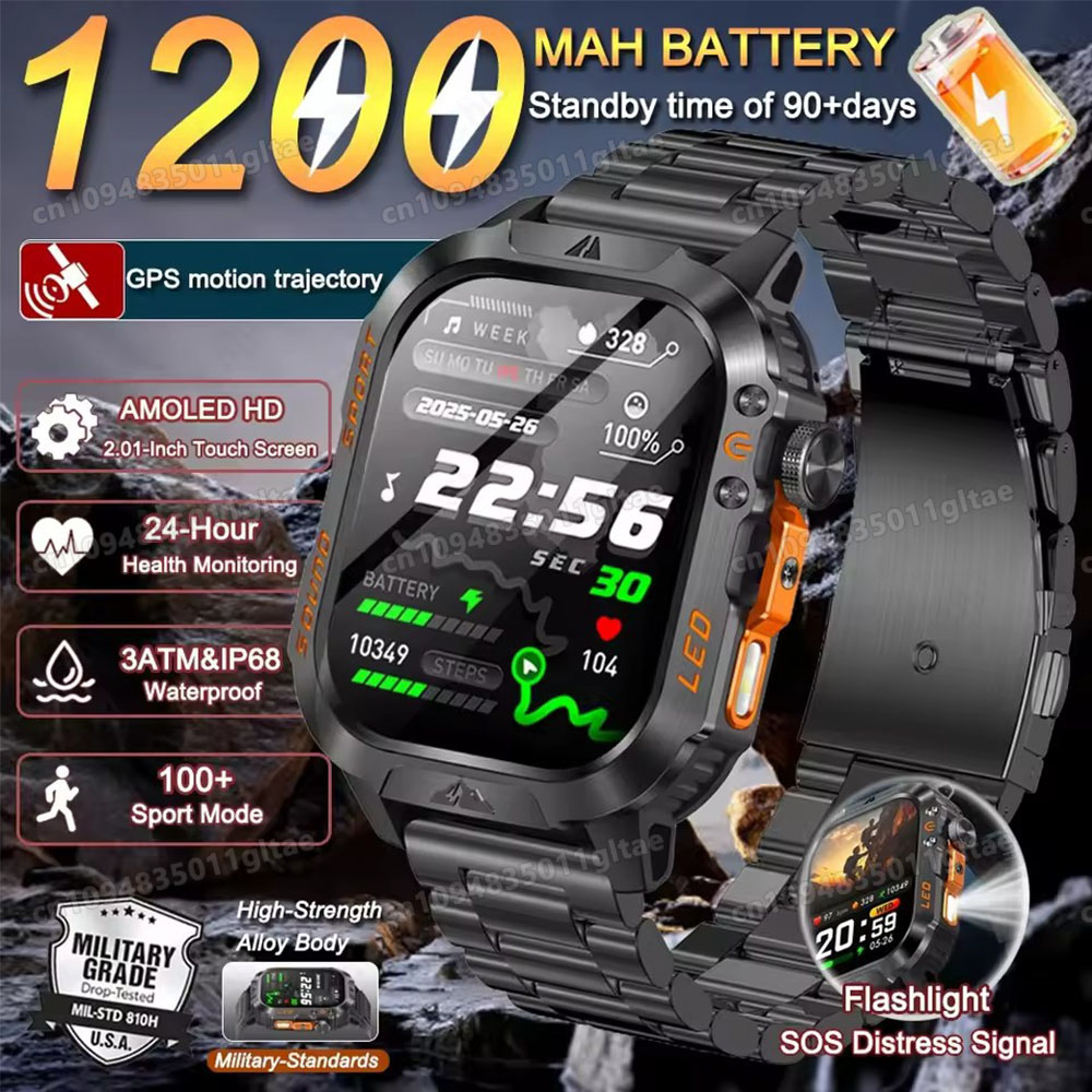 Nouvelle Montre Connectée Mili - Smartwatch Watches For Men With Gps avis et prix
