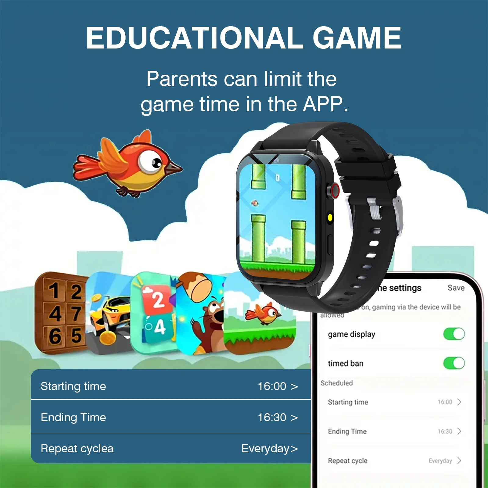 Montre connectée pour enfants, - Smartwatch Watches Boys avis et prix