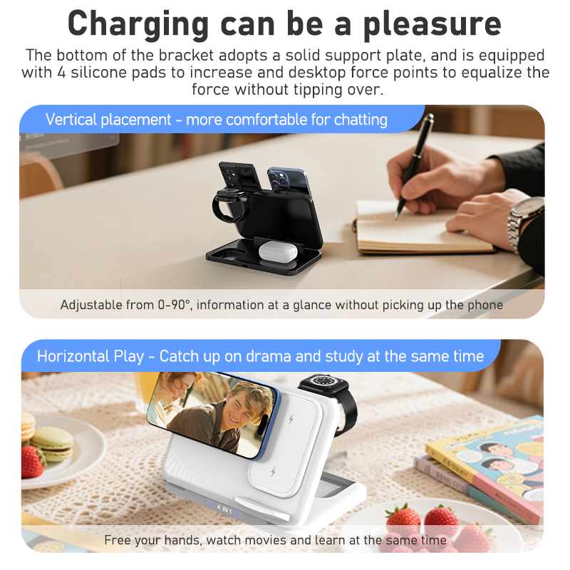 Support de chargeur sans fil p - Smartwatch Watches For Iphone avis et prix