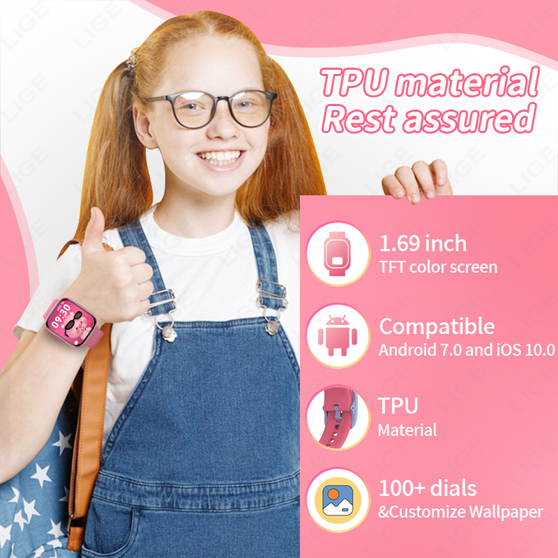 Nouvelle montre intelligente e - Smartwatch Watches Birthday Gift For Girls avis et prix