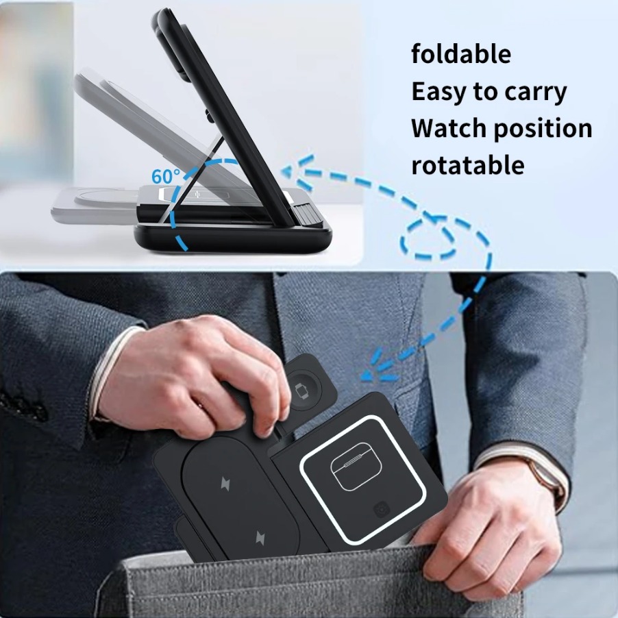 Support de chargeur sans fil p - Smartwatch Watches For Iphone avis et prix