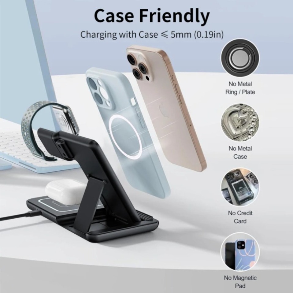 Lampe LED de nuit 3 en 1, char - Smartwatch Watches Compatible With Iphone avis et prix