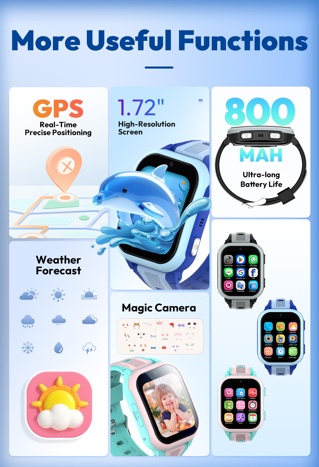 Montre connectée KT41 - Montre - Smartwatch Watches Boys avis et prix