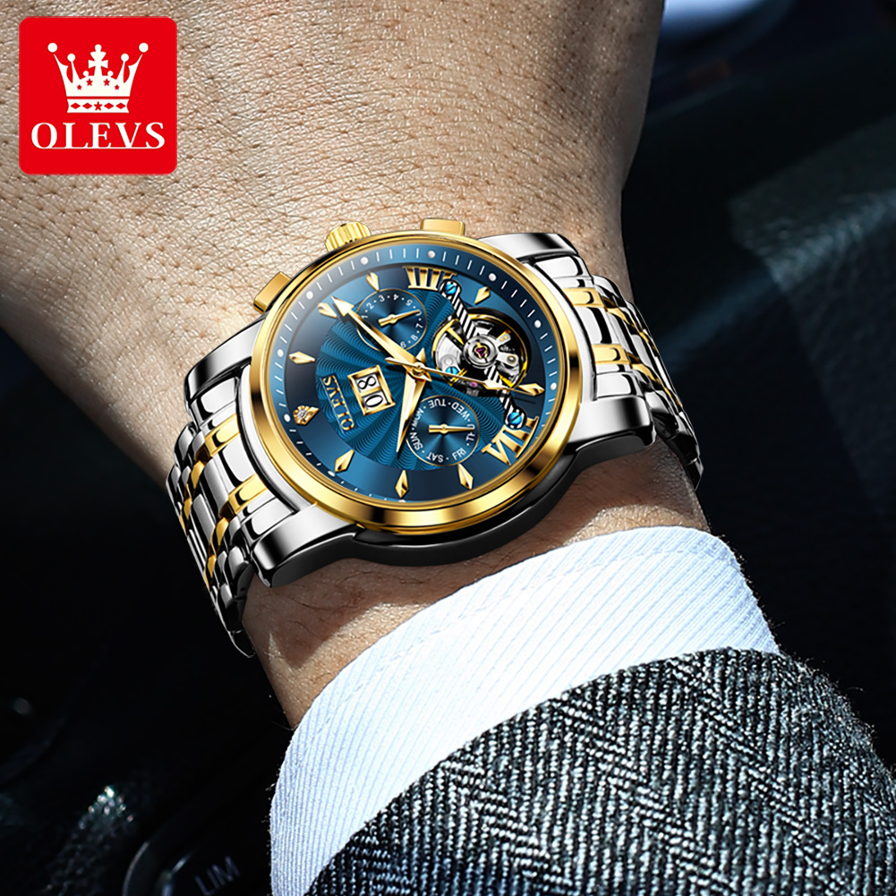 OLEVS hommes montres de luxe m - Anti-Magnetic Watch avis et prix