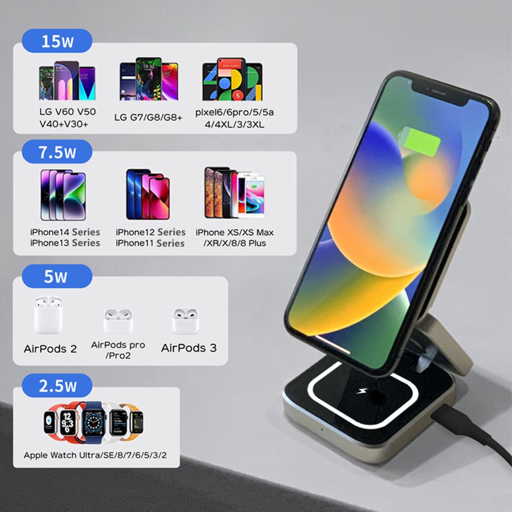 Magineur de chargeur sans fil  - Smartwatch Watches For Iphone avis et prix