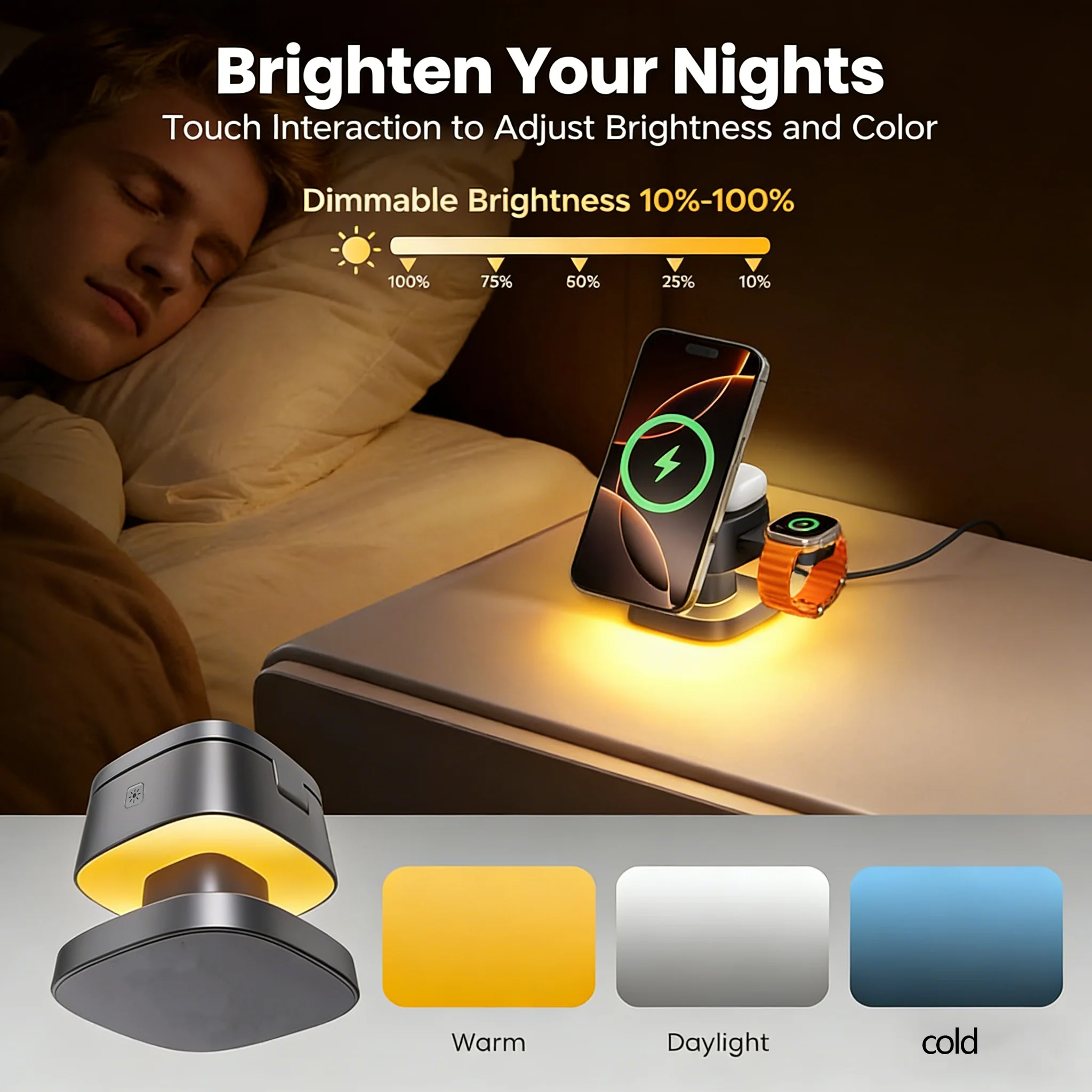 TIMESS Veilleuse Champignon Ch - Smartwatch Watches For Iphone avis et prix