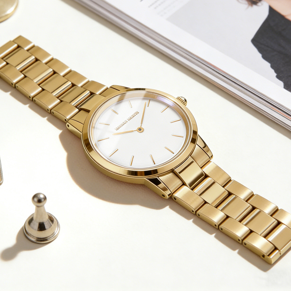 Montre pour femme en acier ino - Anti-Magnetic Watch avis et prix
