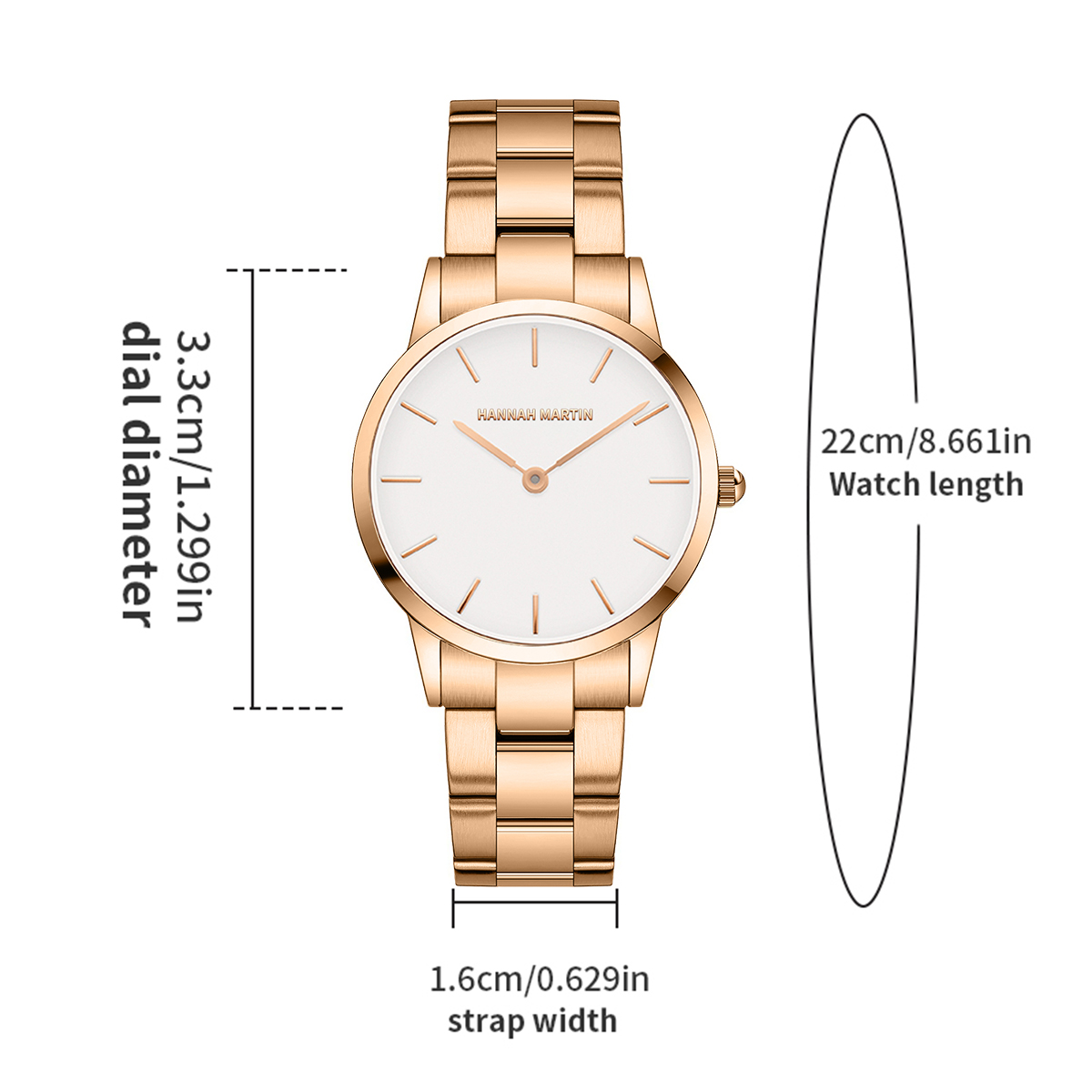 Montre pour femme en acier ino - Anti-Magnetic Watch avis et prix