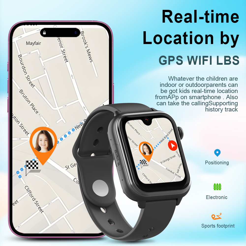 Wonlex KT37 GPS montre intelli - Smartwatch Watches For Boys avis et prix