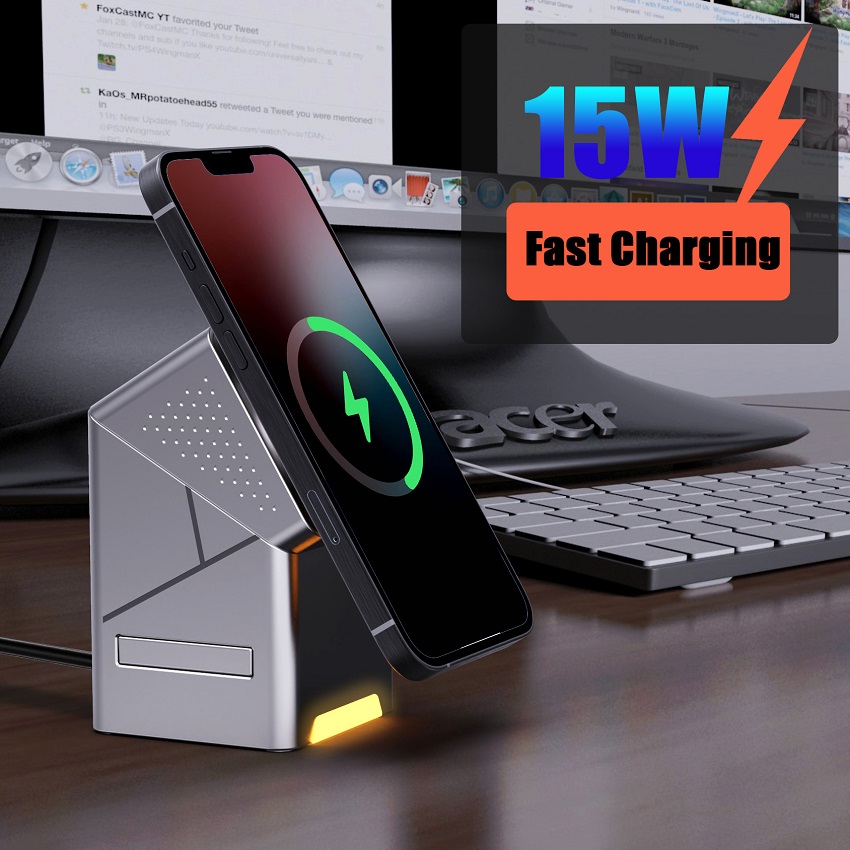 Chargeur sans fil magnétique 3 - Smartwatch Watches For Iphone avis et prix