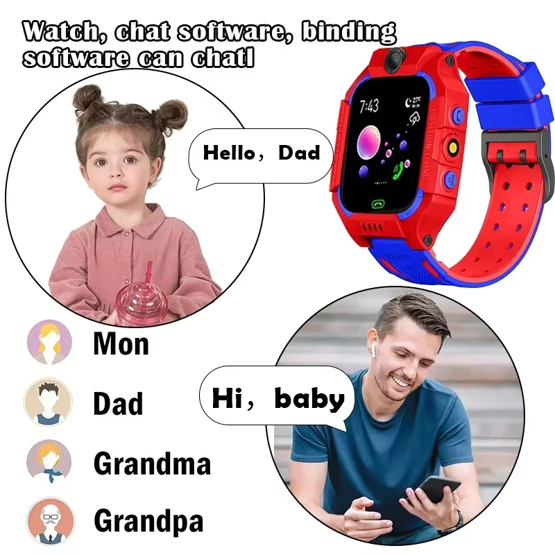 Montre intelligente pour enfan - Smartwatch Watches For Boys avis et prix